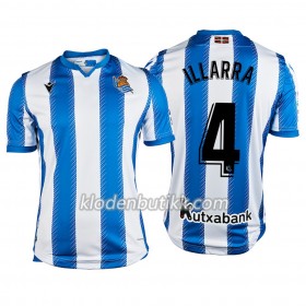 Real Sociedad Asier Illarramendi 4 Hjemme Fotballdrakt 2019-2020 Kortermet